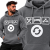 BLUZA Z KAPTUREM SPORTY WALKI  EAT SLEEP GYM (BIAŁY NAPIS)